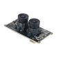 2MP UVC Camera Binocular USB Camera Module 1080P Facial Recognition SDK Camera Colorful + 1M Cable