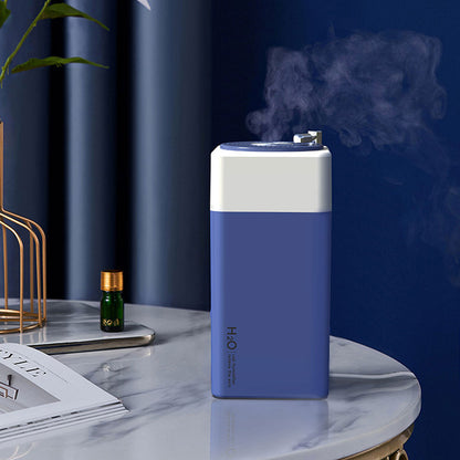 LL11 350ML H2O USB Humidifier Colorful Car Humidifier Diffuser Phono Shaped Night Light 4H 8H Timing