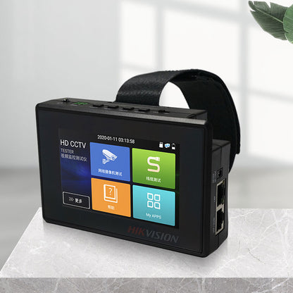 DS-2FG0001-W Wrist CCTV Tester 4K IP Camera Tester H.265 H.264 Encoding With Wifi 4&quot; Touch Screen