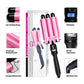 WT-199 Big Curls Curling Wand Three-Rod Curling Iron Quick Hair Curler Tool Low Power Consumption