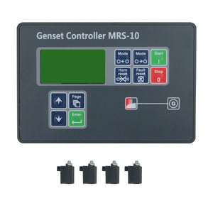 MRS-10 Genset Controller Diesel Generator Control Panel Auto Remote Start LCD Screen