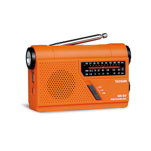 TECSUN GR-99 Emergency Crank Radio DSP Radio FM MW SW For Emergency Charging And Lighting Outdoors