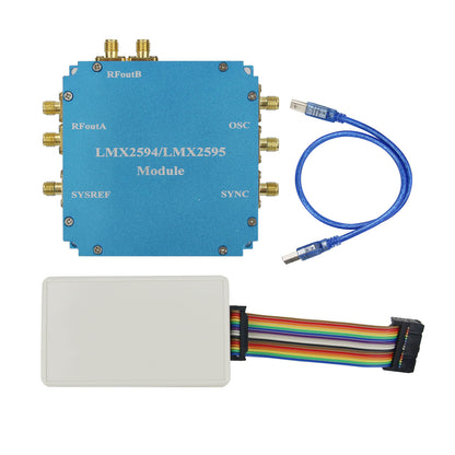 LMX2594 Frequency Synthesizer 10M-15GHz HF Microwave Signal Generator + USB Official Control Board
