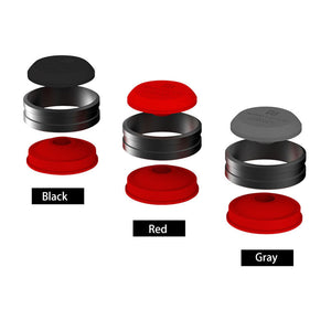 4pcs Audio Speaker Amplifier Preamp DAC Laptop Anti-shock HiFi Absorber Silica Gel Foot Nail Feet Pads Absorption Shock Pad-Red