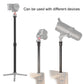 PU3066B 33-60CM//13-23.6&quot; Camera Monopod Telescopic Central Shaft Extension Rod For 3Axis Stabilizer