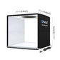 PKT3101B 9.8&quot; Puluz Photo Light Box Foldable Shooting Tent Shadowless Light w/ 12-Color Backdrops
