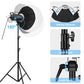 PKT3103 Softbox Lighting PULUZ 150W LED Video Light 5600K + 2.8M Light Holder + 65CM Lantern Softbox