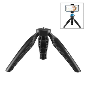 PU3055B PULUZ Mini Tripod 3.5&quot; Table Top Tripod Camera Tripod Stand Load 1KG For DSLR GoPro iPhone