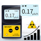 RG1000 Portable Geiger Counter Radiation Detector Household Nuclear Dosimeter Sound &amp; Light Alarms