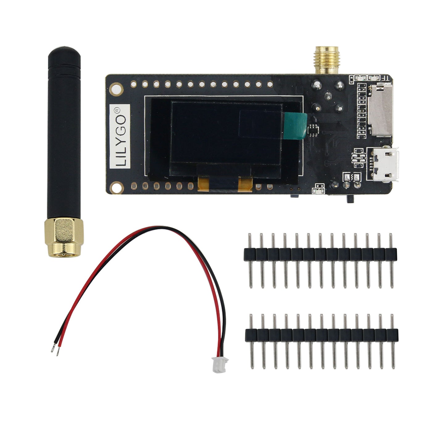 LILYGO LoRa32 V2.1 868MHz ESP32 LoRa OLED 0.96" Wireless WIFI Bluetooth Module SMA IP5306 Support SD Card