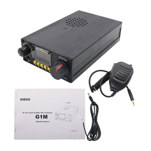 XIEGU G1M Portable QRP HF Transceiver SDR Transceiver Multi-band SSB CW AM Modes