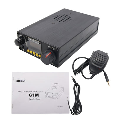 XIEGU G1M Portable QRP HF Transceiver SDR Transceiver Multi-band SSB CW AM Modes