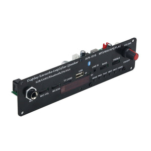 AVN-1816 20W BT5.0 Karaoke Bluetooth Speaker Amplifier DAC 3.7-5V + Cable + Silicone Remote Control