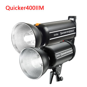 Godox Quicker400IIM 220V High Speed Studio Flash Strobe 400W 2.4G Wireless X System LCD Display