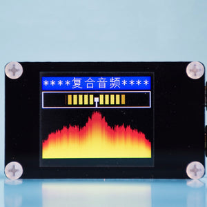 1.8inch TFT Music Spectrum Module Programmable 3.5mm AUX Input Music Spectrum Display Virtual VU Meter