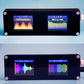 Dual Channel Spectrum Display Car Rhythm Atmosphere Virtual VU Meter DIY Hifi Audio Input Buffer Isolation