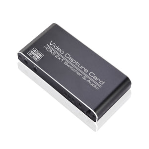 NK-X6 Video Card HDMI 2x1 Switcher &amp; Audio Video Acquisition Card 4K HDR For Linux Windows OS X