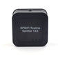 Optical Audio Splitter For SPIDF/Toslink Splitter 1X3 Optical Audio Switch For LPCM2.0/DTS/Doby-AC3