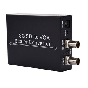 NK-F002 SDI To VGA Adapter 3G SDI To VGA Scaler Converter Supports 3G Signal Transmission 100 Meters