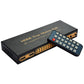 NK-H62 HDMI Matrix Switch 6 In 2 Out 1080P HDMI True Matrix 6x2 4K/Audio EDID/ARC/Audio Extractor
