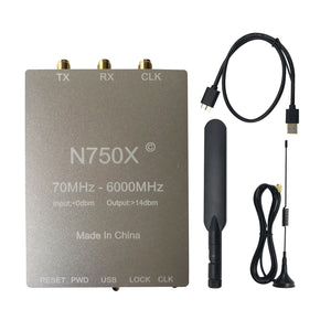 N750X USRP SDR Software Defined Radio 70MHz-6000MHz CNC Shell AD9364 Board Replacement For B200MINI