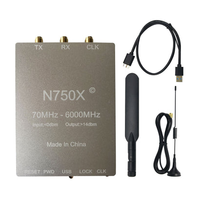 N750X USRP SDR Software Defined Radio 70MHz-6000MHz CNC Shell AD9364 Board Replacement For B200MINI