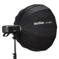Godox AD-S65S 25.6&quot; Silver Softbox w/ Honeycomb Grid Godox Mount For AD300Pro AD400Pro Flash Strobe
