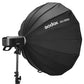 Godox AD-S85W 85CM/33.5&quot; White Softbox w/ Honeycomb Grid Godox Mount For AD300Pro AD400Pro Flash
