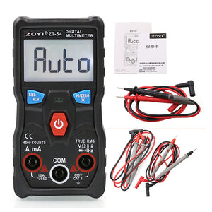 ZOYI ZT-S4 Digital Multimeter Pointed &amp; Normal Test Probes For Capacitor Frequency Diode Temperature