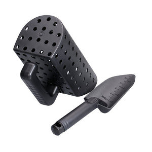 Black Metal Finder Accessory Set Sand Scoop Shovel Tool Set Metal Detection Treasure Hunts Tool Accessory