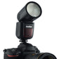 Godox V1N TTL Li-ion Round Head Camera Flash Light External Flash 76Ws For Nikon DSLR Cameras