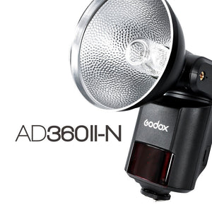 Godox AD360II-N (AD360II/N) TTL Flash Outdoor Flash 2.4G Wireless X System For Nikon Cameras