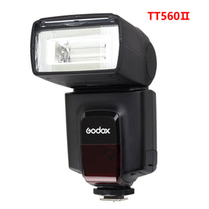Godox Camera Flash TT560II External Flash GN38 433MHz Wireless Receiver For Canon Nikon Pentax