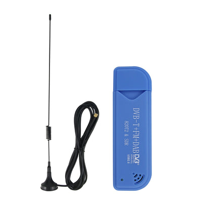 DVB-T Stick Receiver DVB-T+FM+DAB 820T2 &amp; SDR Receiver With Antenna RTL2832U+R820T2 For RTL-SDR