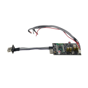 JC-SD2825 Bluetooth 5.0 DAC U Disk Decoder Board C-2 With U Disk Extension Cable External Antenna