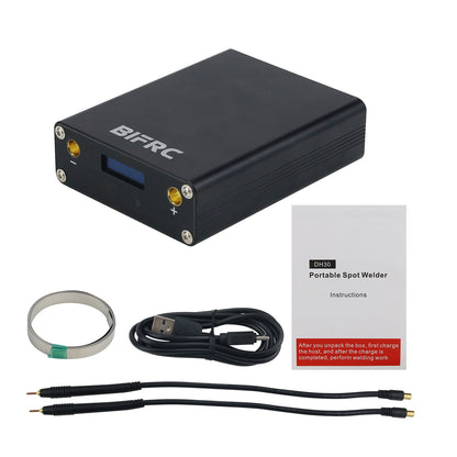 MinderRC DH30 Portable Mini Spot Welder Spot Welding Machine 20 Gears With 0.91&quot; OLED Display