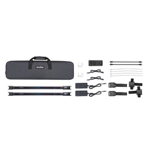 Godox TL60 RGB Tube Light Two-Light Kit Handheld RGB Light Stick 2700-6500K For Photos Video Movie