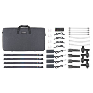 Godox TL60 RGB Tube Light Four-Light Kit Handheld RGB Light Stick 2700-6500K For Photos Video Movie