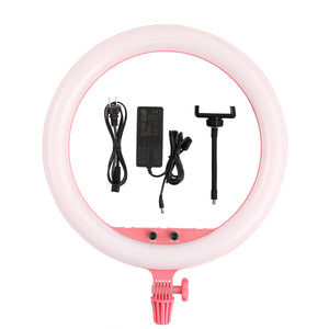 Godox LR150 LED Ring Light 38W Dimmable Ring Fill Light Dual Color Temperature For Live Streaming