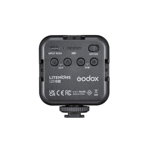 Godox LED6Bi (LED-6BI) LED Video Light Portable LED Panel 3200-6500K 6W For Portrait Photography