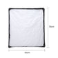 Godox UBW60*60CM Umbrella Softbox 23.6x23.6&quot; For Speedlite Speedlight Flash Light Photography