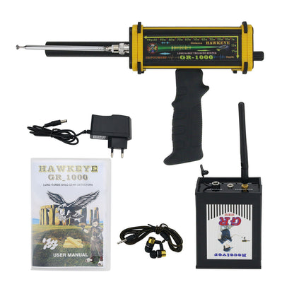 GR-1000 HAWKEYE Long Range Treasure Hunter Gold Detector Metal Detector Gold Finder Radar Scanning