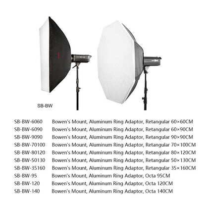 Godox SB-BW-6090 Studio Softbox 60x90CM/23.6x35.4&quot; Photography Accessory With Mount For Bowens
