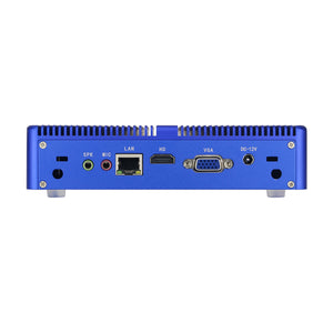 Mini PC Mini Computer Desktop Fanless Computer Industrial Uses 2.1GHz CPU (4405U Barebone System)