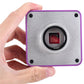 51MP Microscope Camera Industrial Camera 180X C Mount Lens 56-LED Ring Light For PCB Soldering Phone