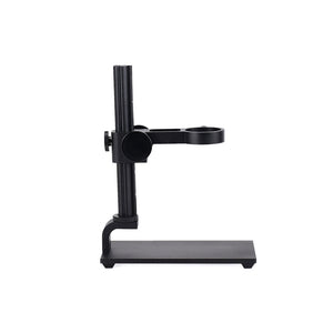 Black Aluminum Alloy Microscope Stand Heavy Duty For USB Microscopes Digital &amp; Electron Microscopes