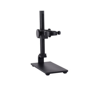 Black Aluminum Alloy Microscope Stand Heavy Duty For USB Microscopes Digital &amp; Electron Microscopes