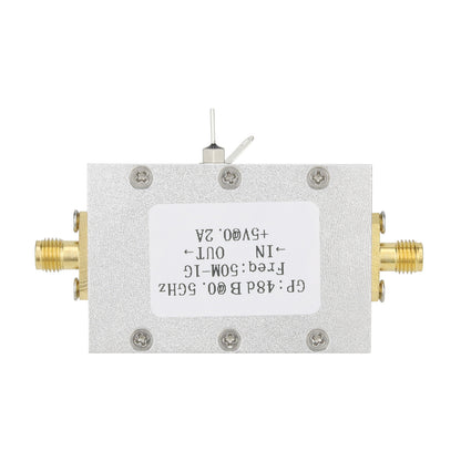 Ultra Low Noise Amplifier LNA Low Noise RF Amplifier 50MHz-1GHz Gain 48dB NF 1dB