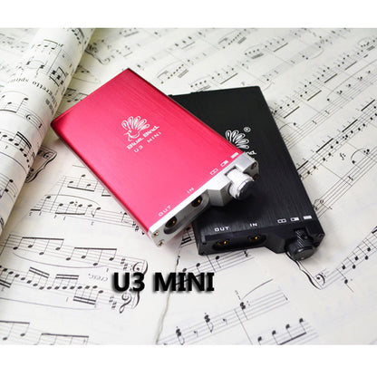 Blue Bird U3 MINI Hifi Portable Headphone Amplifier Class A Headphone Amp DAC OPA2604 Dual Op Amp