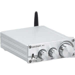 BRZHIFI M3 2.1 Subwoofer Amplifier 2x80W BT5.0 Small Amplifier 24V 6A Power Supply For 2-8&quot; Speakers